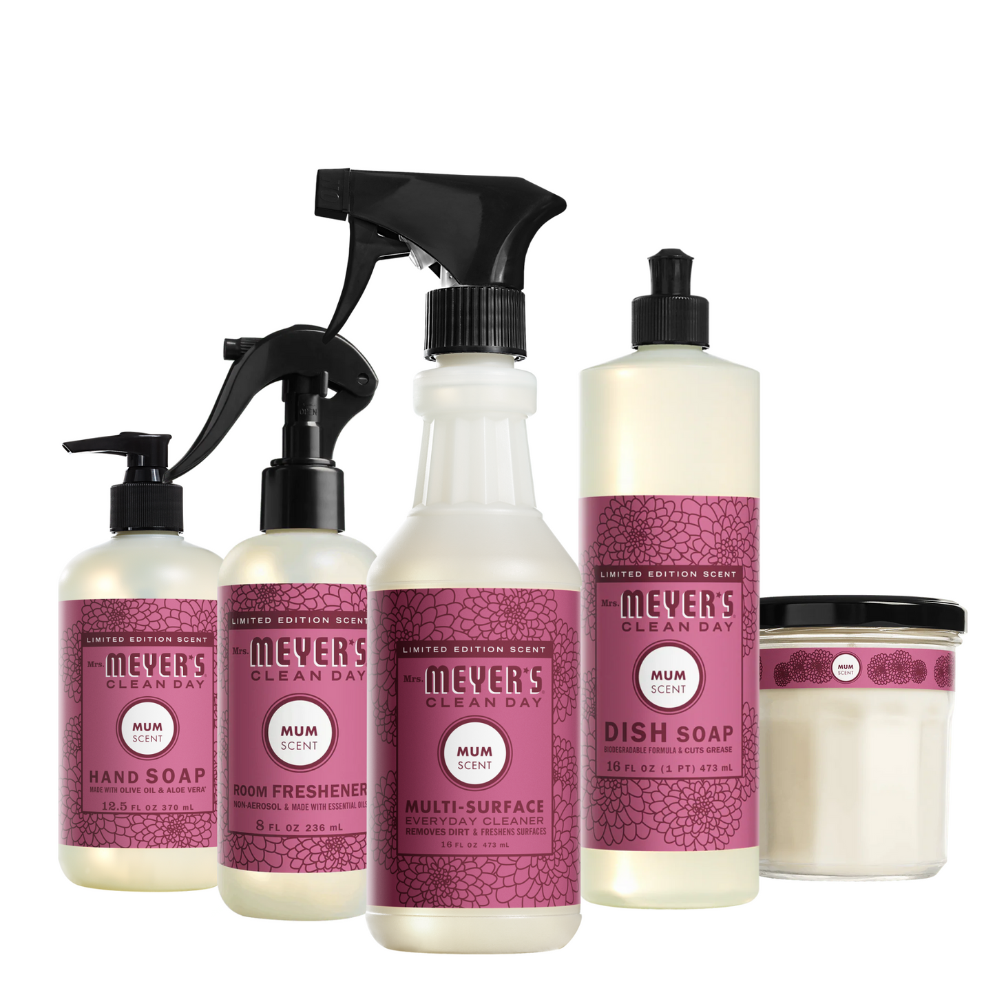 Mrs. Meyer's Clean Day Mum Fresh Home Collection
