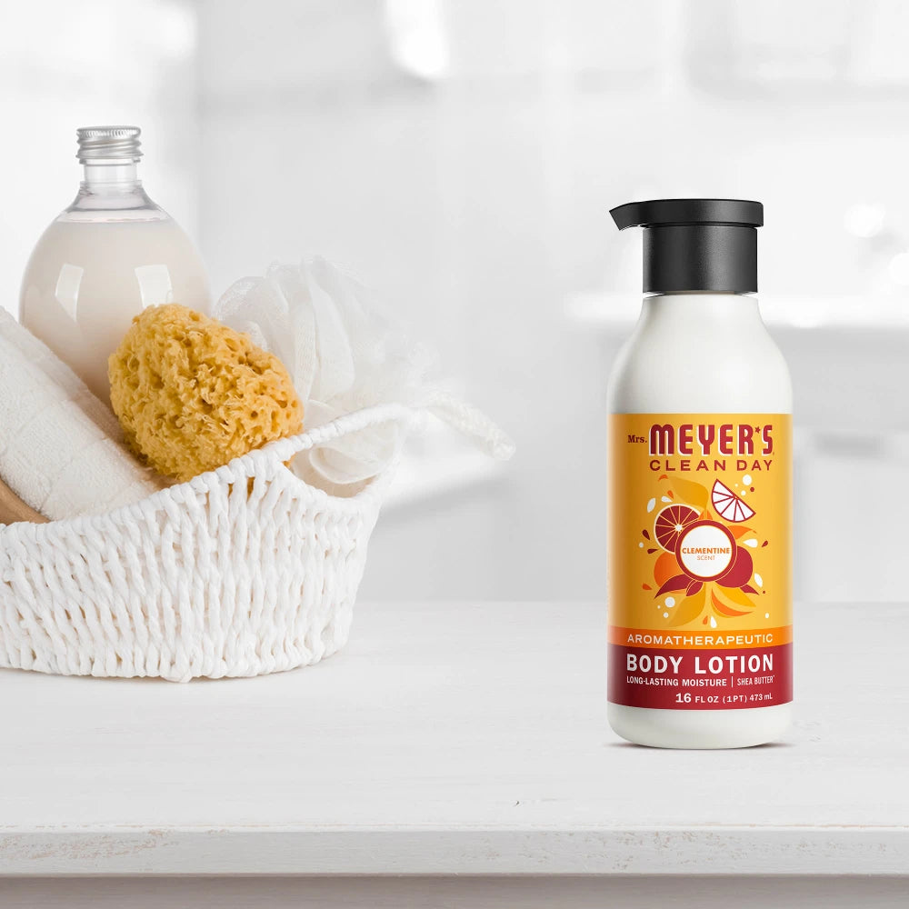 Mrs. Meyer's Clean Day Clementine Body Lotion Home Essential