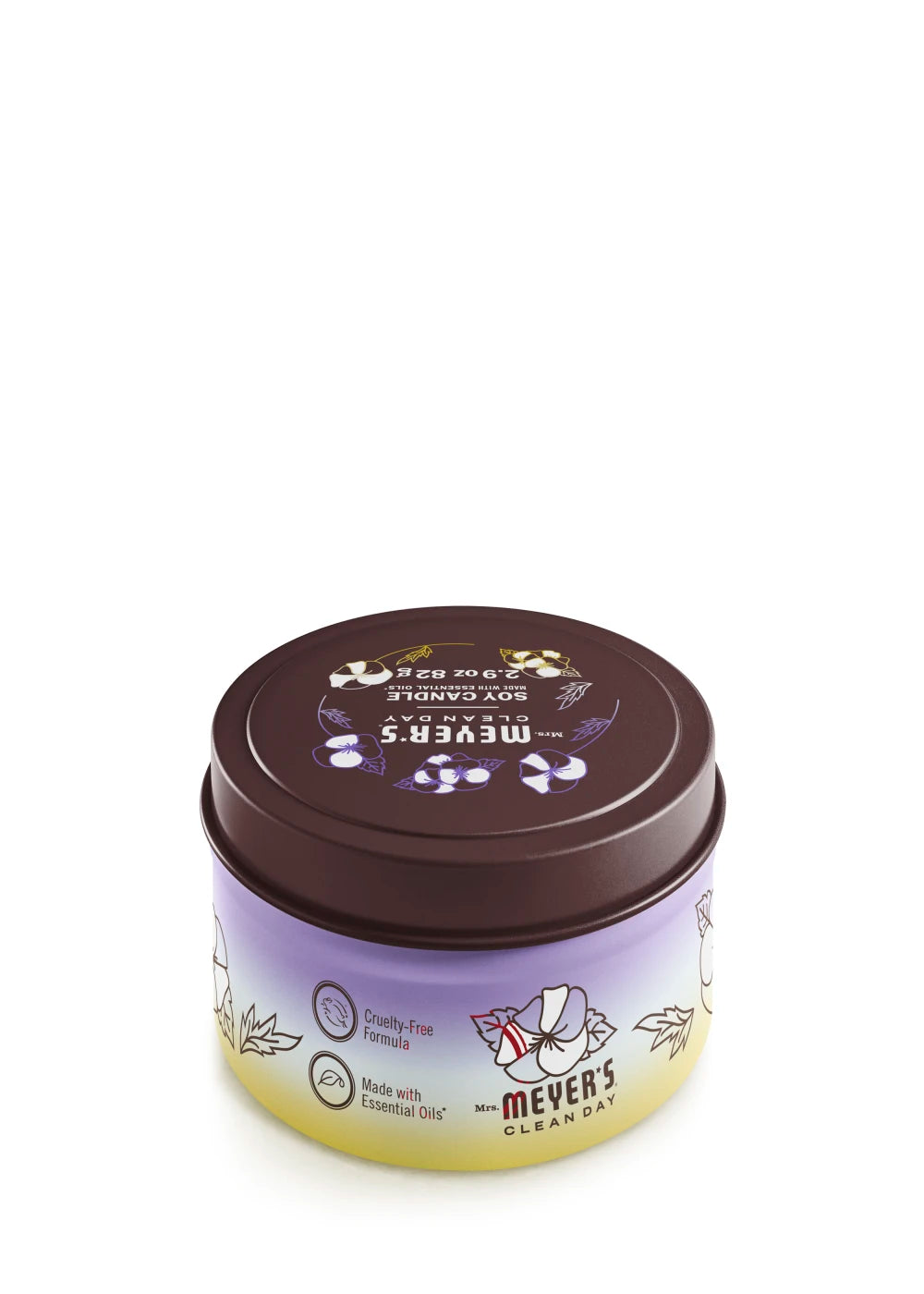 Mrs. Meyer's Clean Day Compassion Flower Scented Tin Candle