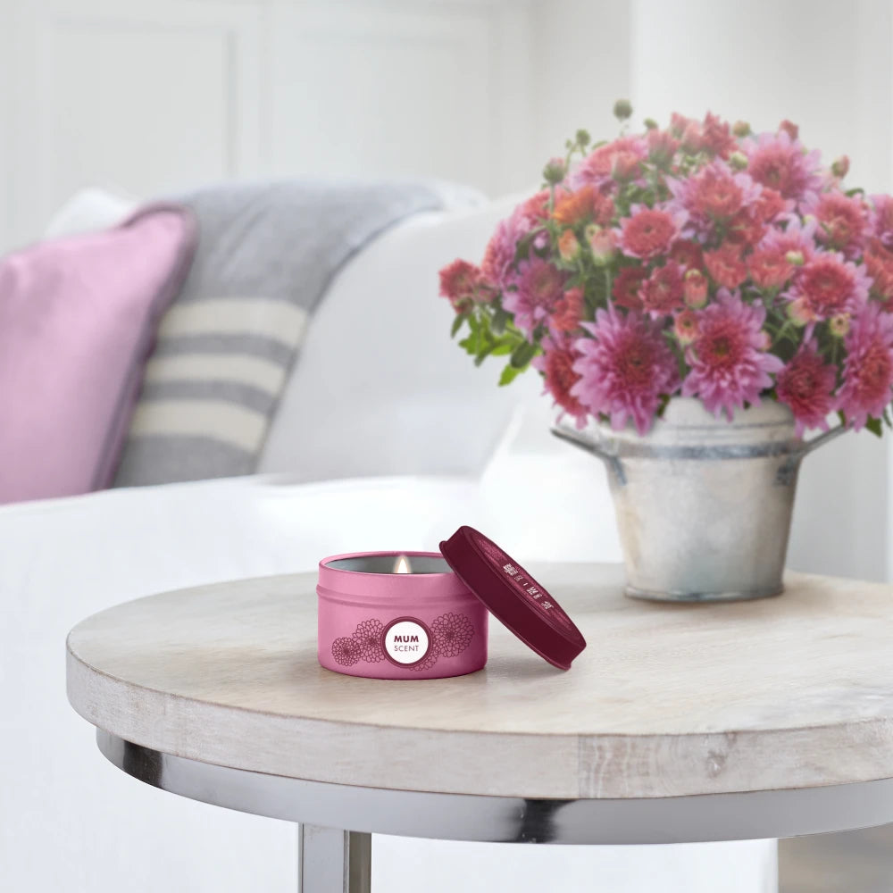 Mrs. Meyer's Clean Day Mum Scented Tin Candle