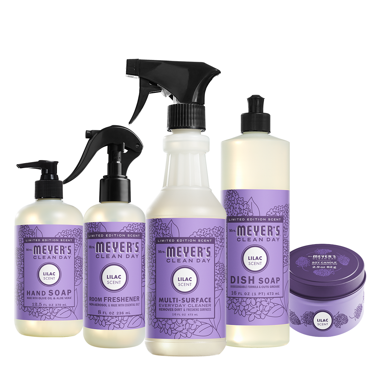 Mrs. Meyer's Clean Day Lilac Fresh Home Collection