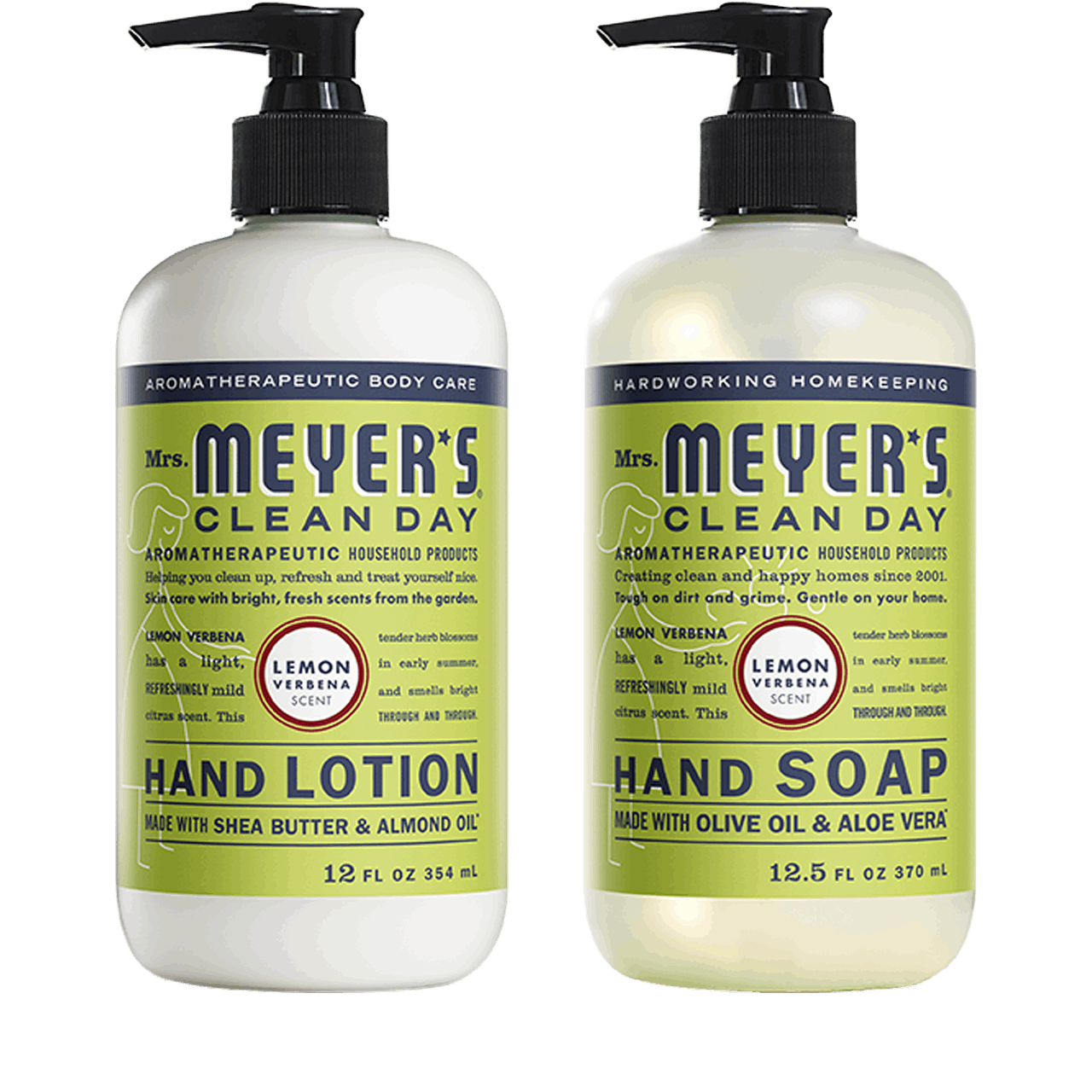 Mrs. Meyer's Clean Day Lemon Verbena Hand Care Starter Set
