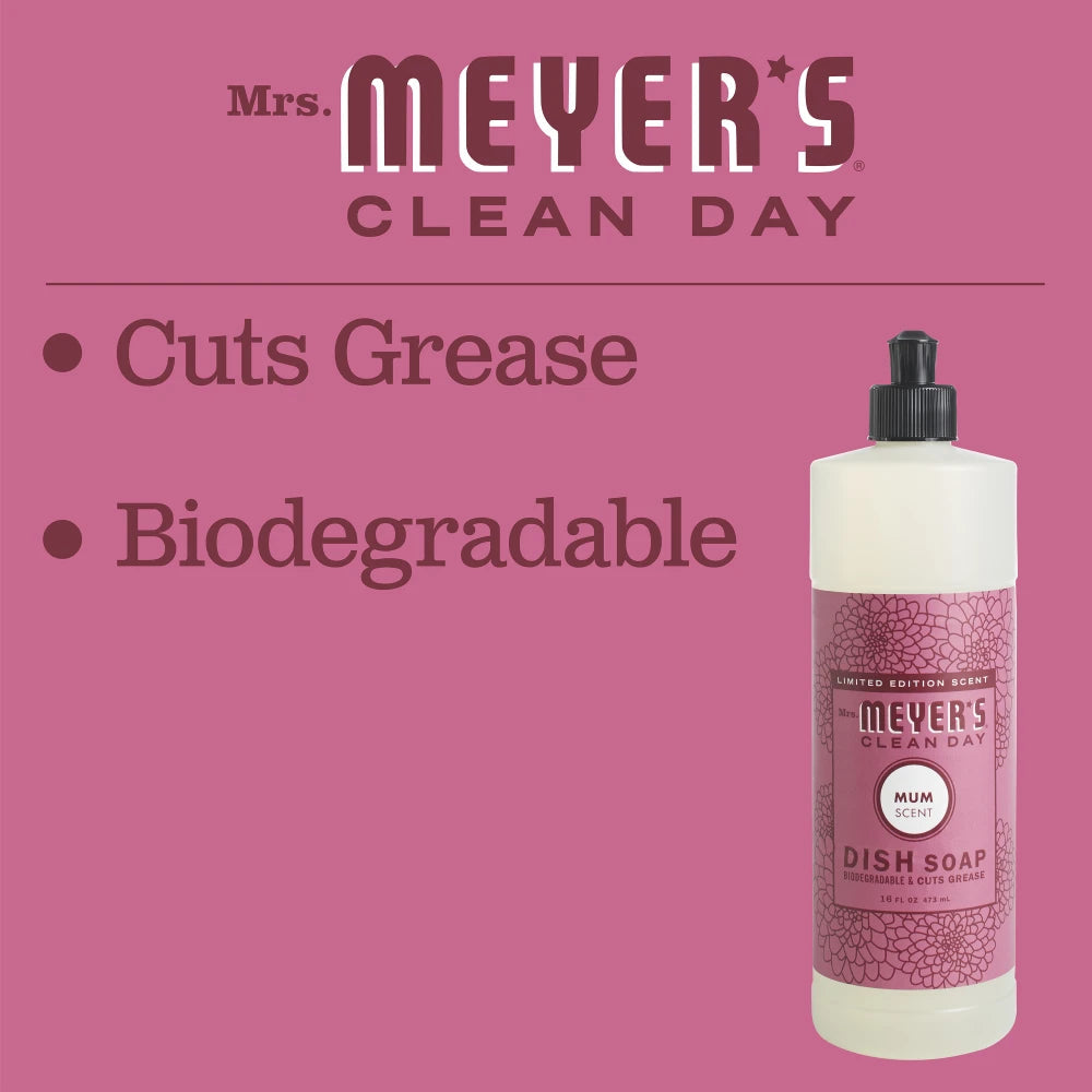 Mrs. Meyer's Clean Day Mum Dishwashing Liquid