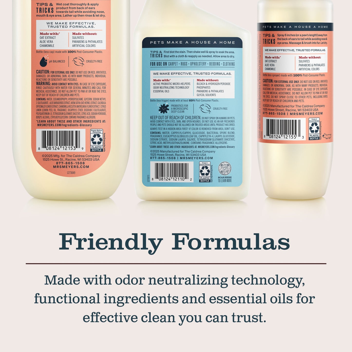 Mrs. Meyer's Clean Day Dog Care Set Gift-Ready