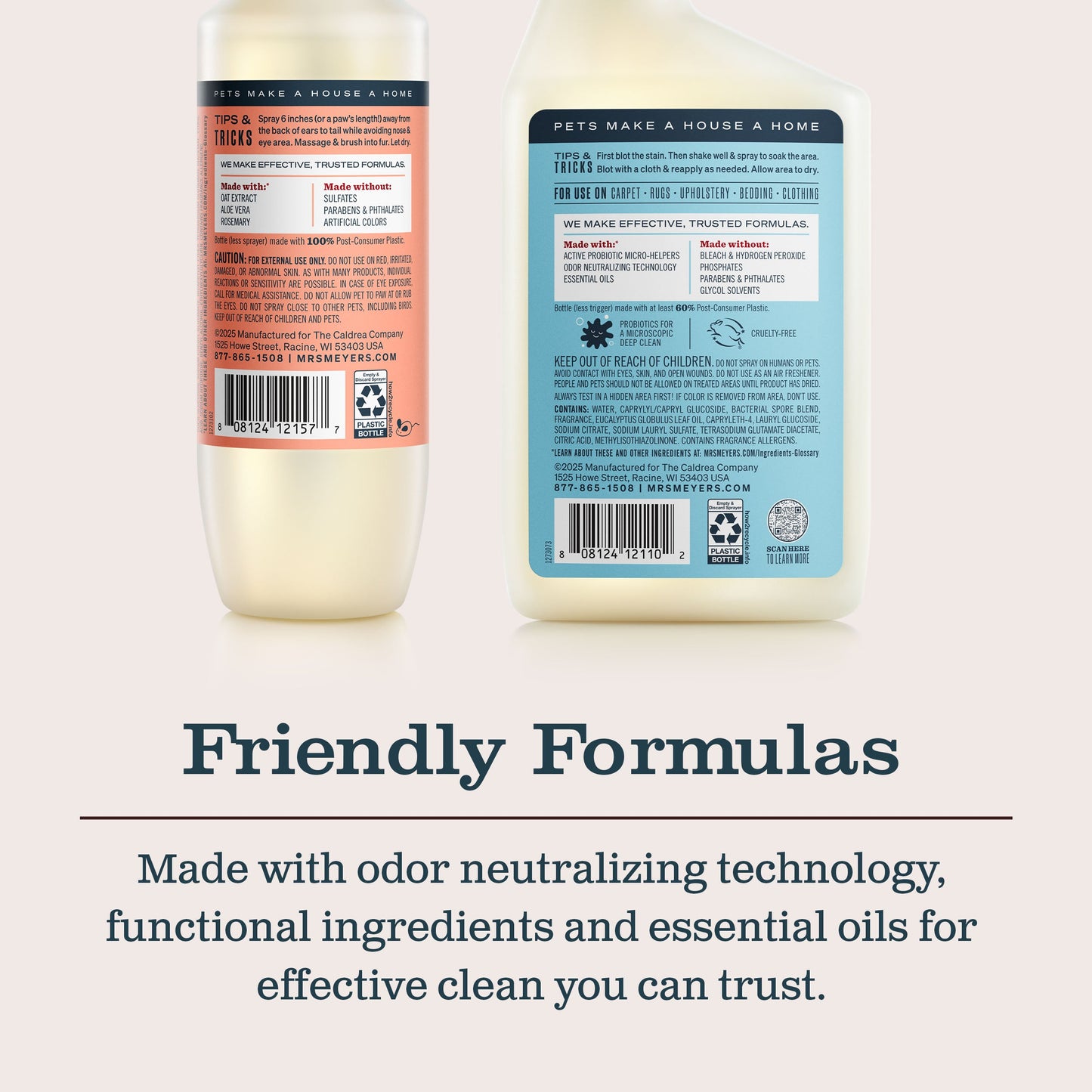 Mrs. Meyer's Clean Day Cat Care Set Gift-Ready