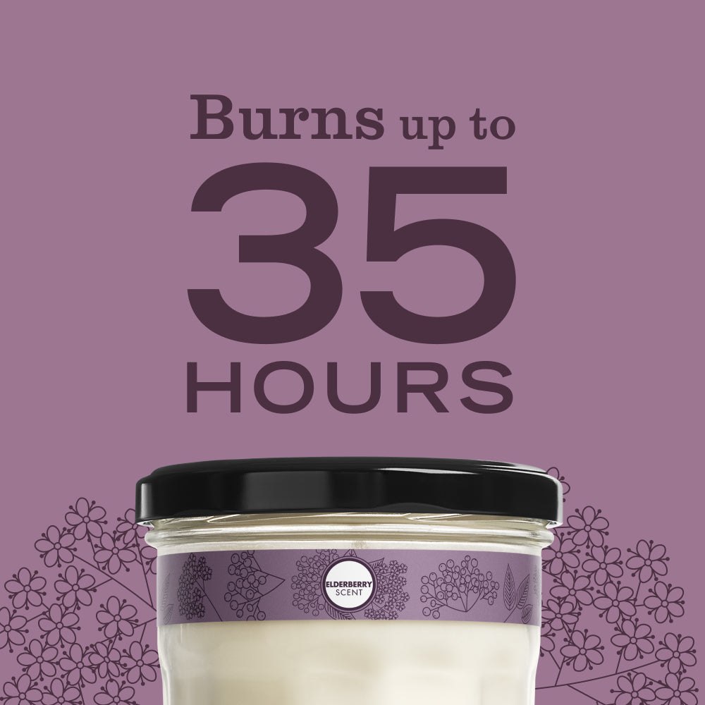 Mrs. Meyer's Clean Day Elderberry Large Soy Candle