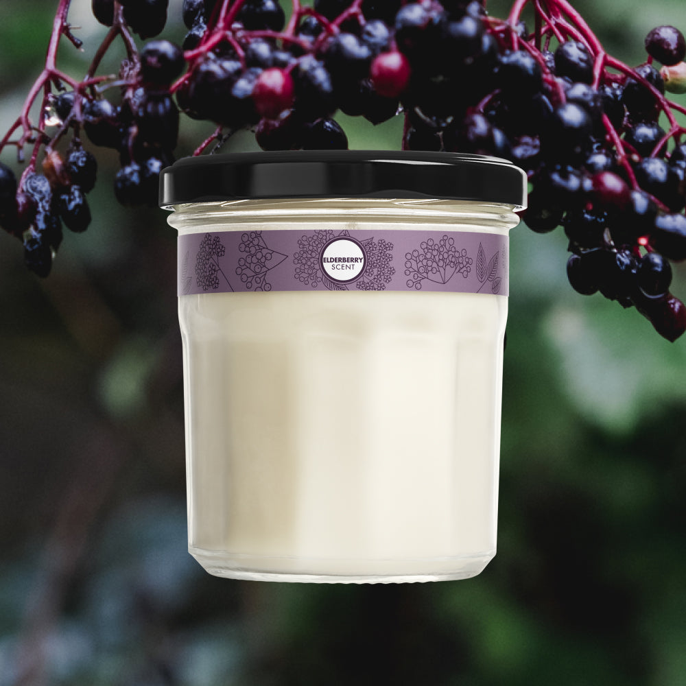 Mrs. Meyer's Clean Day Elderberry Large Soy Candle