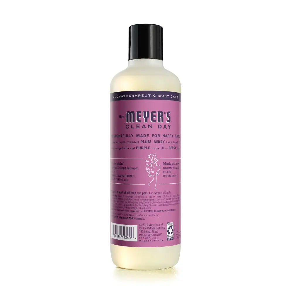 Mrs. Meyer's Clean Day Plum Berry Body Wash Home Essential
