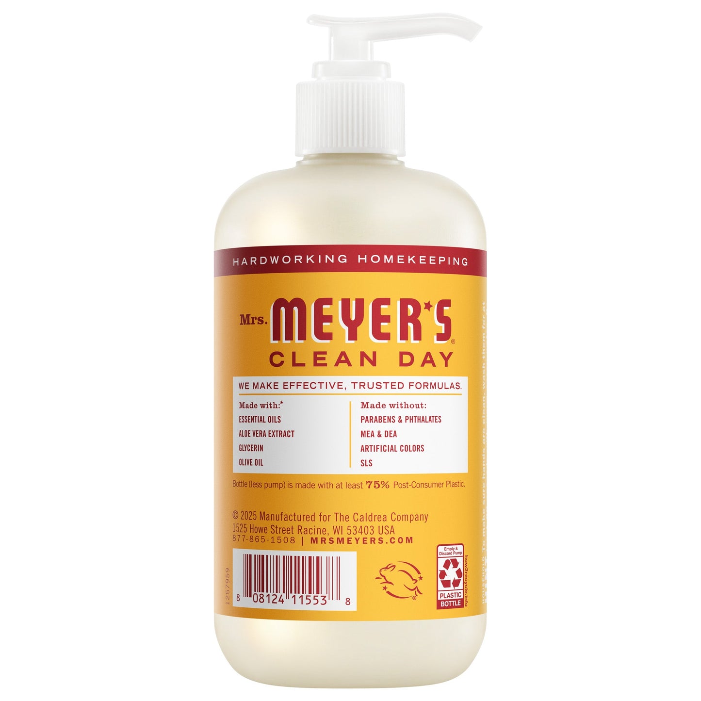 Mrs. Meyer's Clean Day Clementine Liquid Hand Soap Home Essential