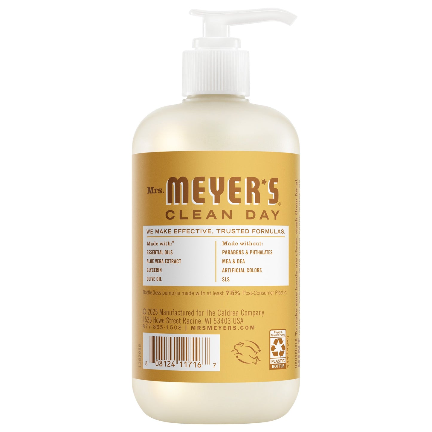 Mrs. Meyer's Clean Day Honeycomb Liquid Hand Soap Home Essential