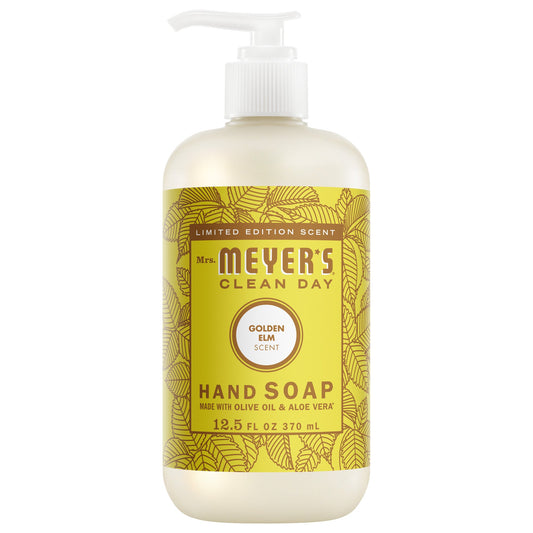 Mrs. Meyer's Clean Day Golden Elm Liquid Hand Soap Home Essential