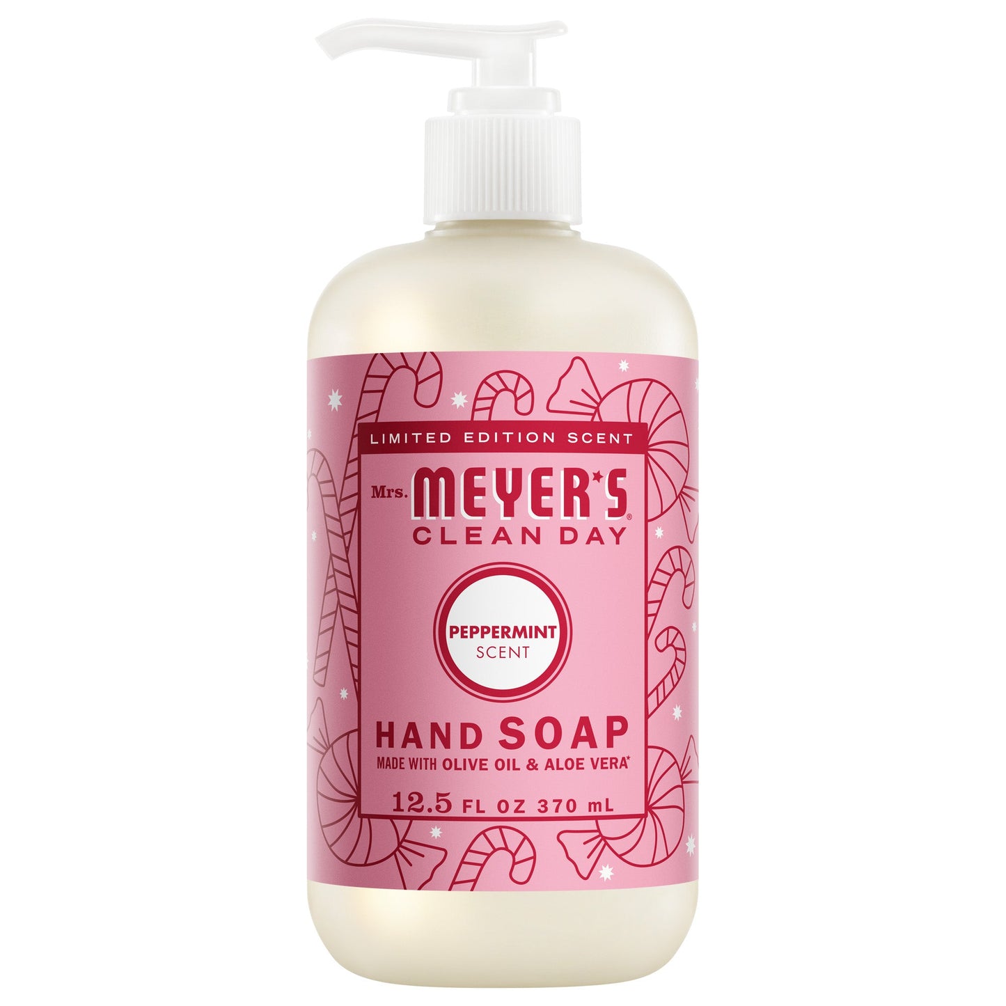 Mrs. Meyer's Clean Day Peppermint Liquid Hand Soap Home Essential