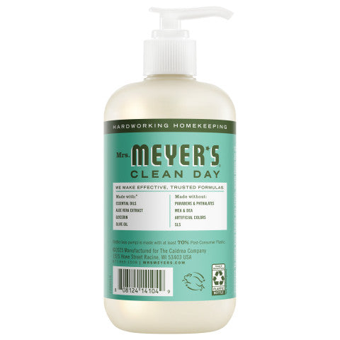 Mrs. Meyer's Clean Day Basil Liquid Hand Soap Home Essential