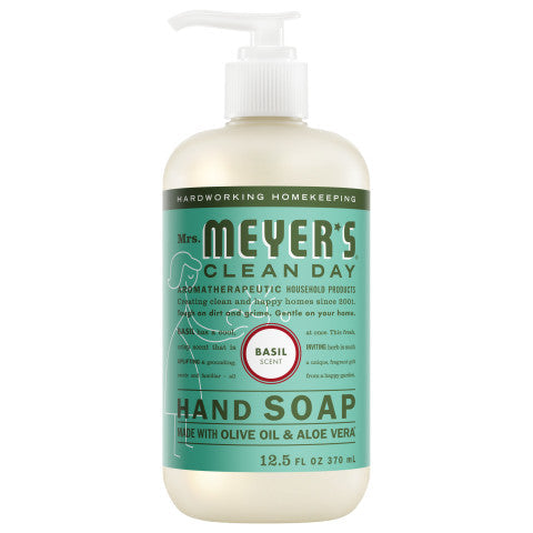 Mrs. Meyer's Clean Day Basil Liquid Hand Soap Home Essential