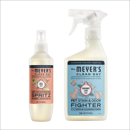 Mrs. Meyer's Clean Day Cat Care Set Gift-Ready