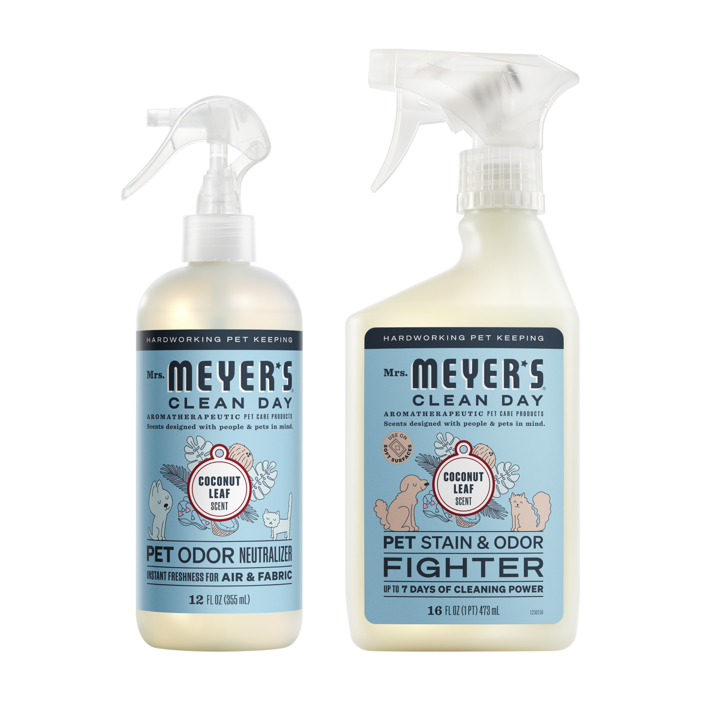 Mrs. Meyer's Clean Day Pet Cleaning Essentials Set Gift-Ready