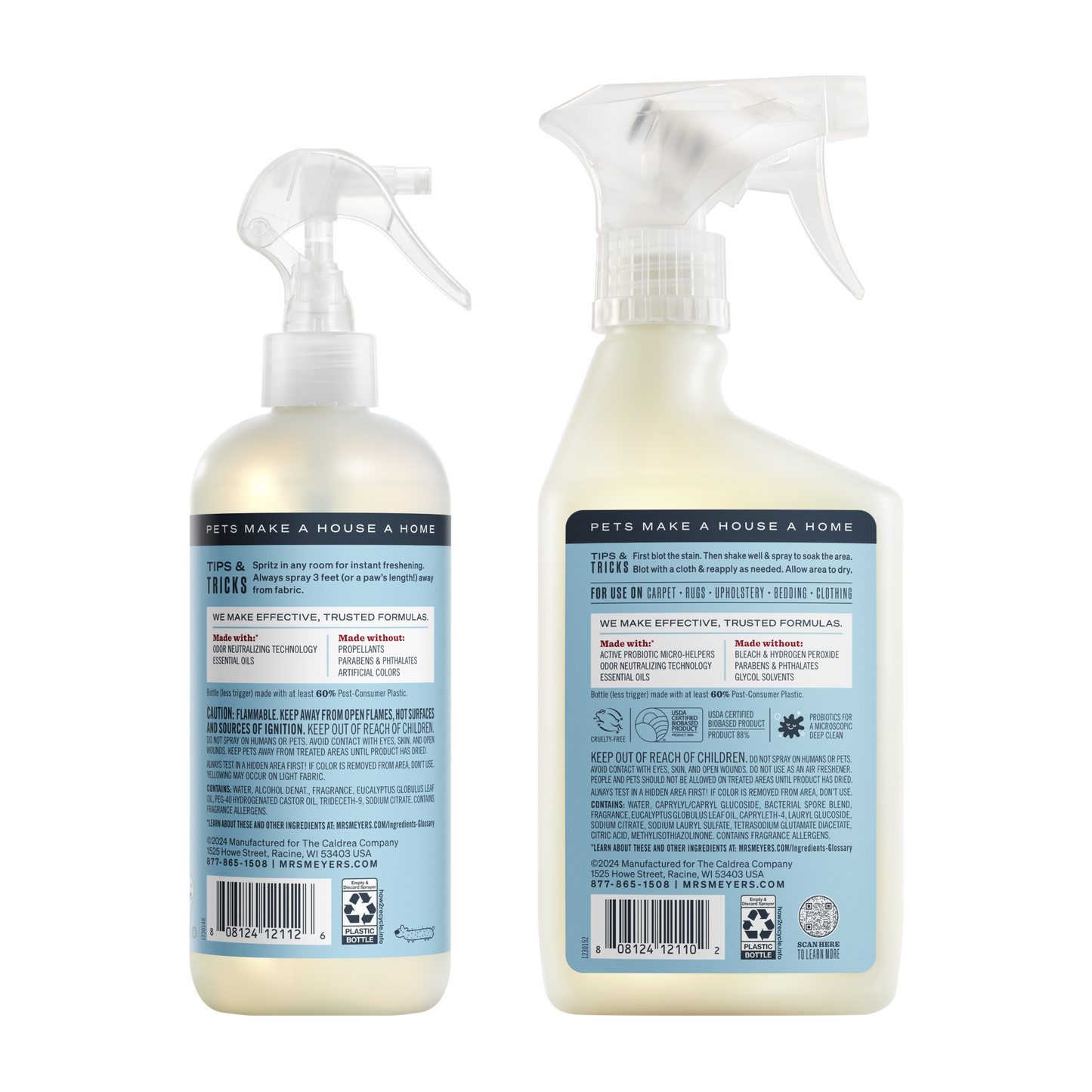 Mrs. Meyer's Clean Day Pet Cleaning Essentials Set Gift-Ready