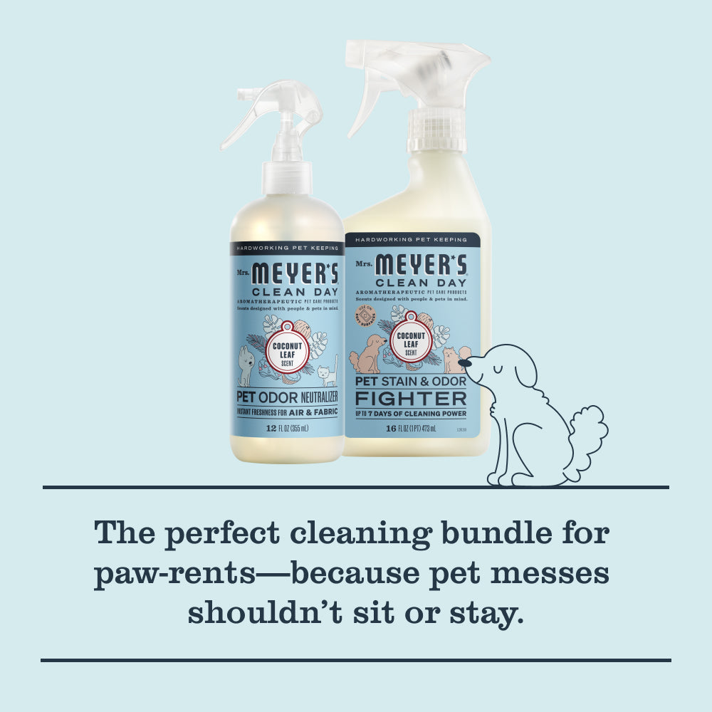Mrs. Meyer's Clean Day Pet Cleaning Essentials Set Gift-Ready