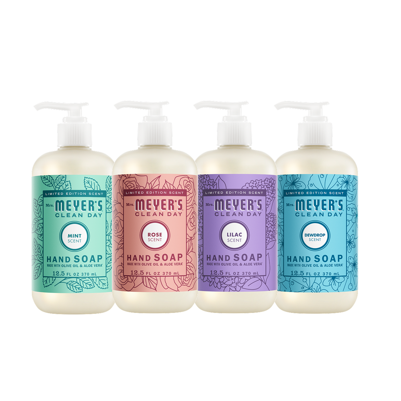 Mrs. Meyer's Clean Day Spring Seasonal Hand Soap Fresh Home Collection
