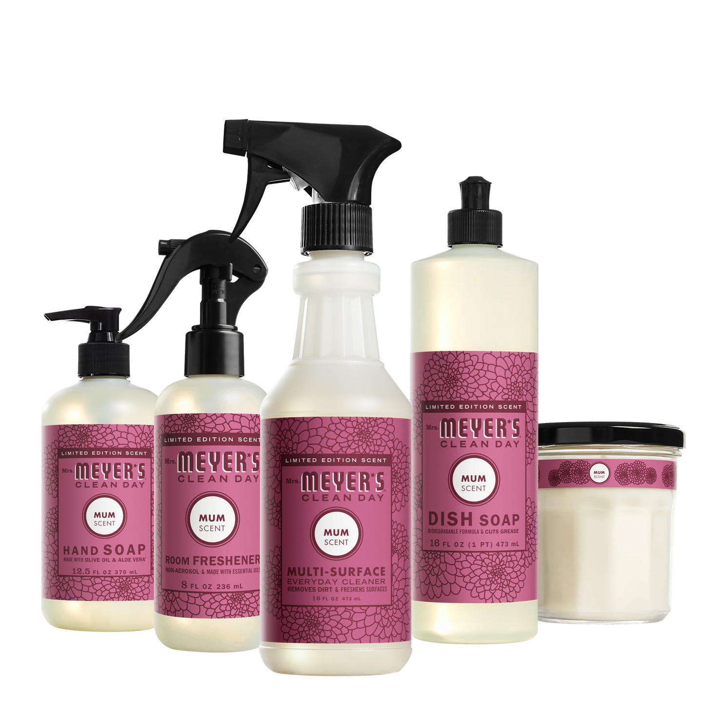 Mrs. Meyer's Clean Day Mum Fresh Home Collection