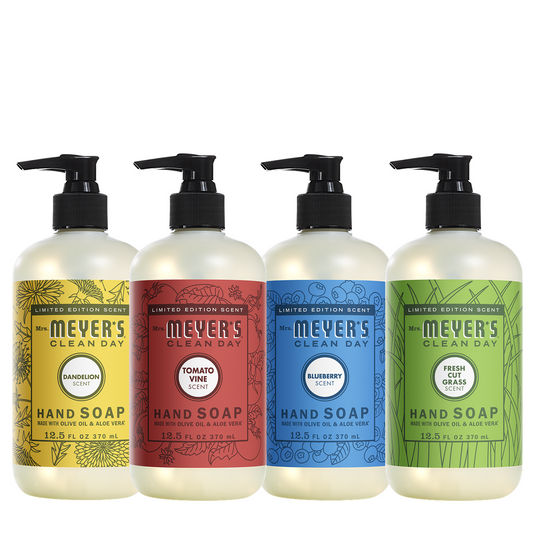 Mrs. Meyer's Clean Day Summer Seasonal Hand Soap Fresh Home Collection
