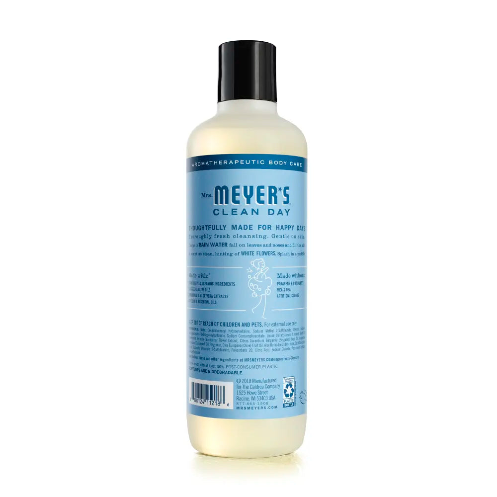 Mrs. Meyer's Clean Day Rain Water Body Wash Home Essential