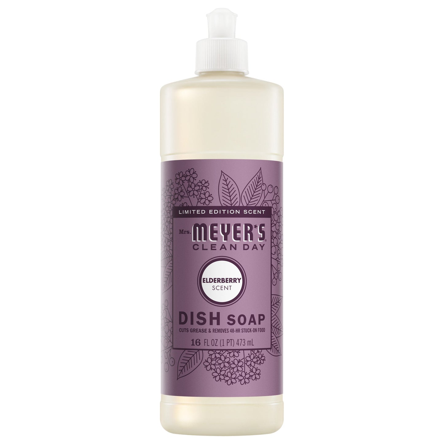 Mrs. Meyer's Clean Day Elderberry Dishwashing Liquid