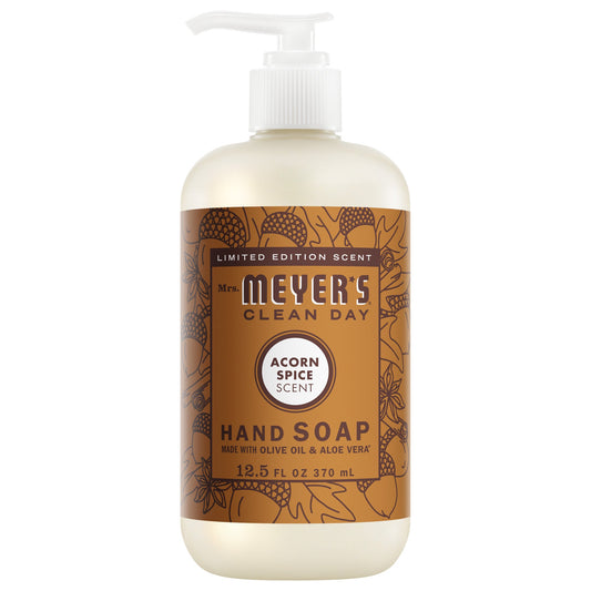 Mrs. Meyer's Clean Day Acorn Spice Liquid Hand Soap Home Essential