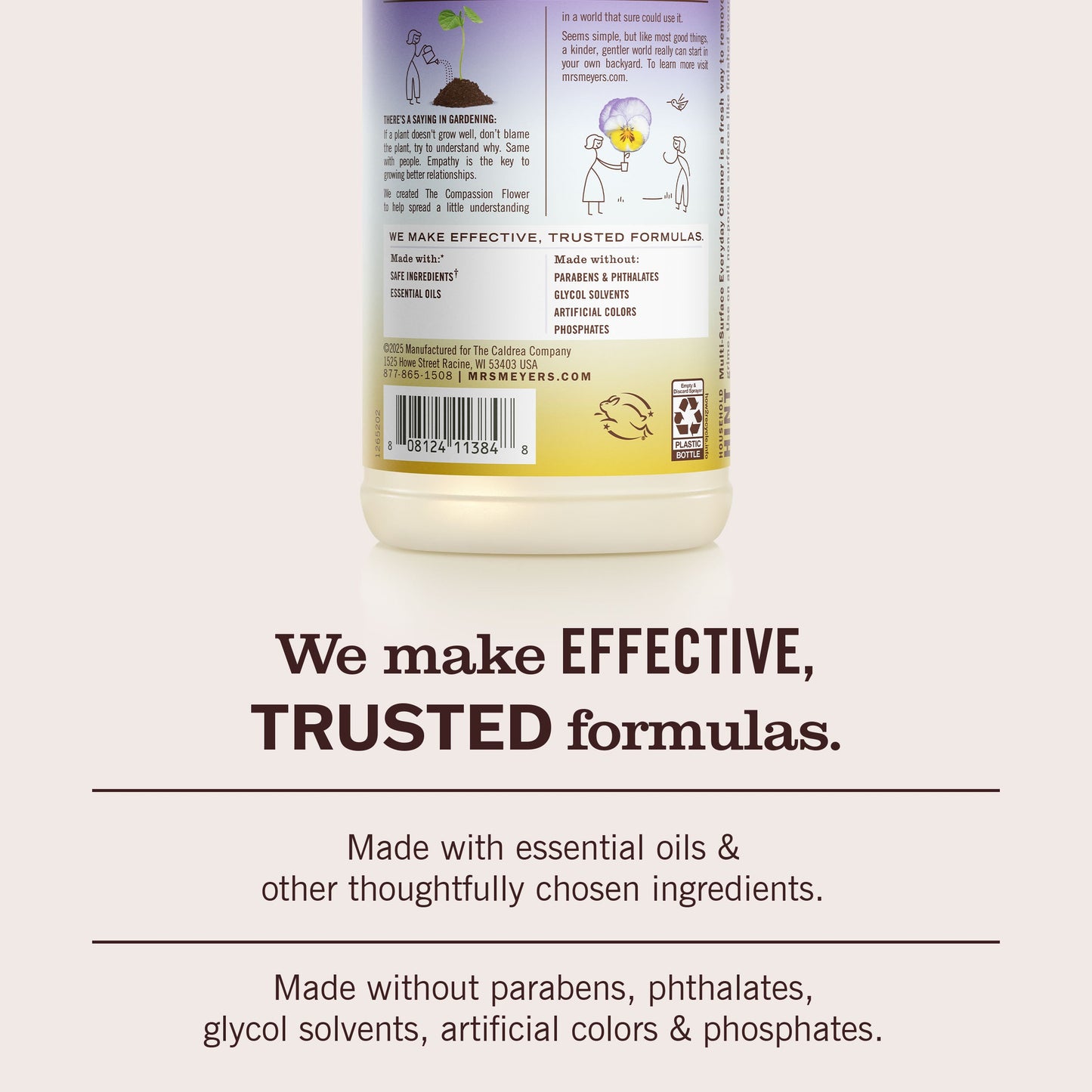 Mrs. Meyer's Clean Day Compassion Flower Multi-Surface Cleaning Spray