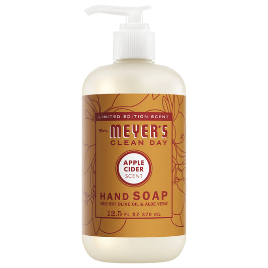 Mrs. Meyer's Clean Day Apple Cider Liquid Hand Soap Home Essential