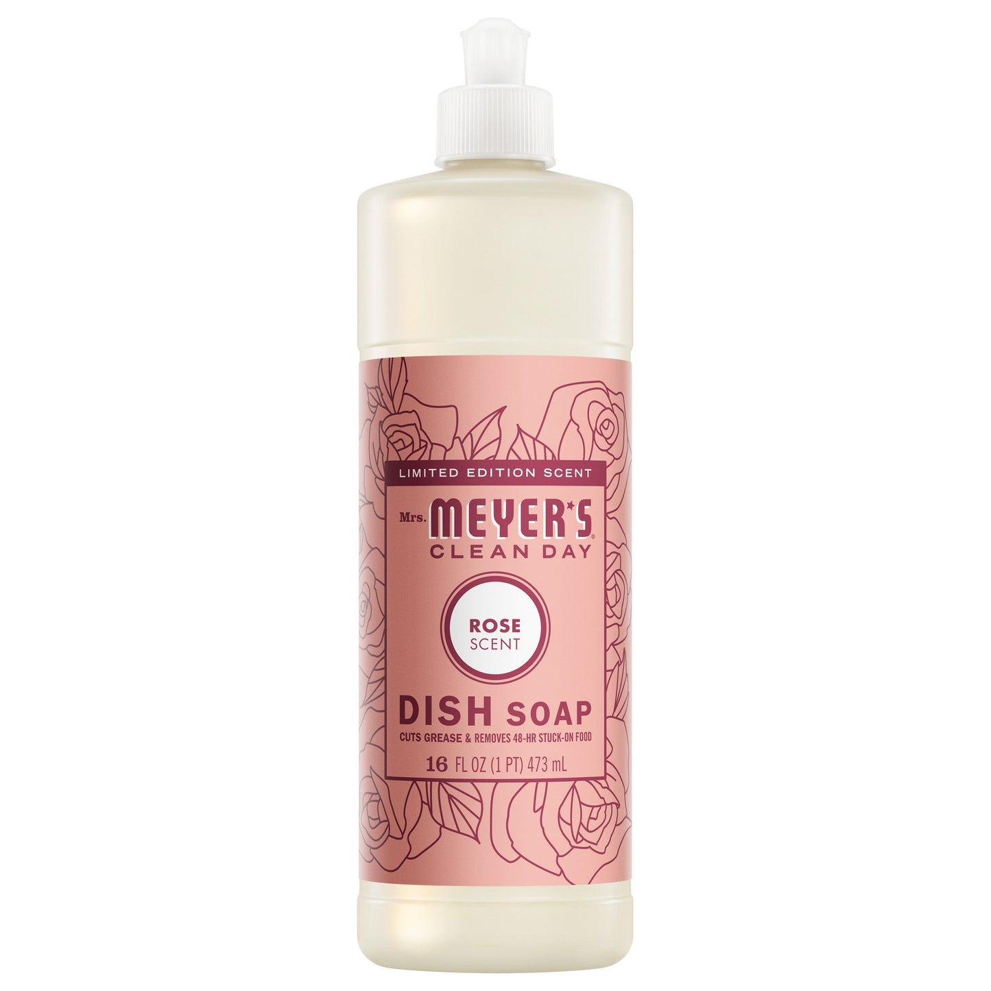 Mrs. Meyer's Clean Day Rose Dishwashing Liquid