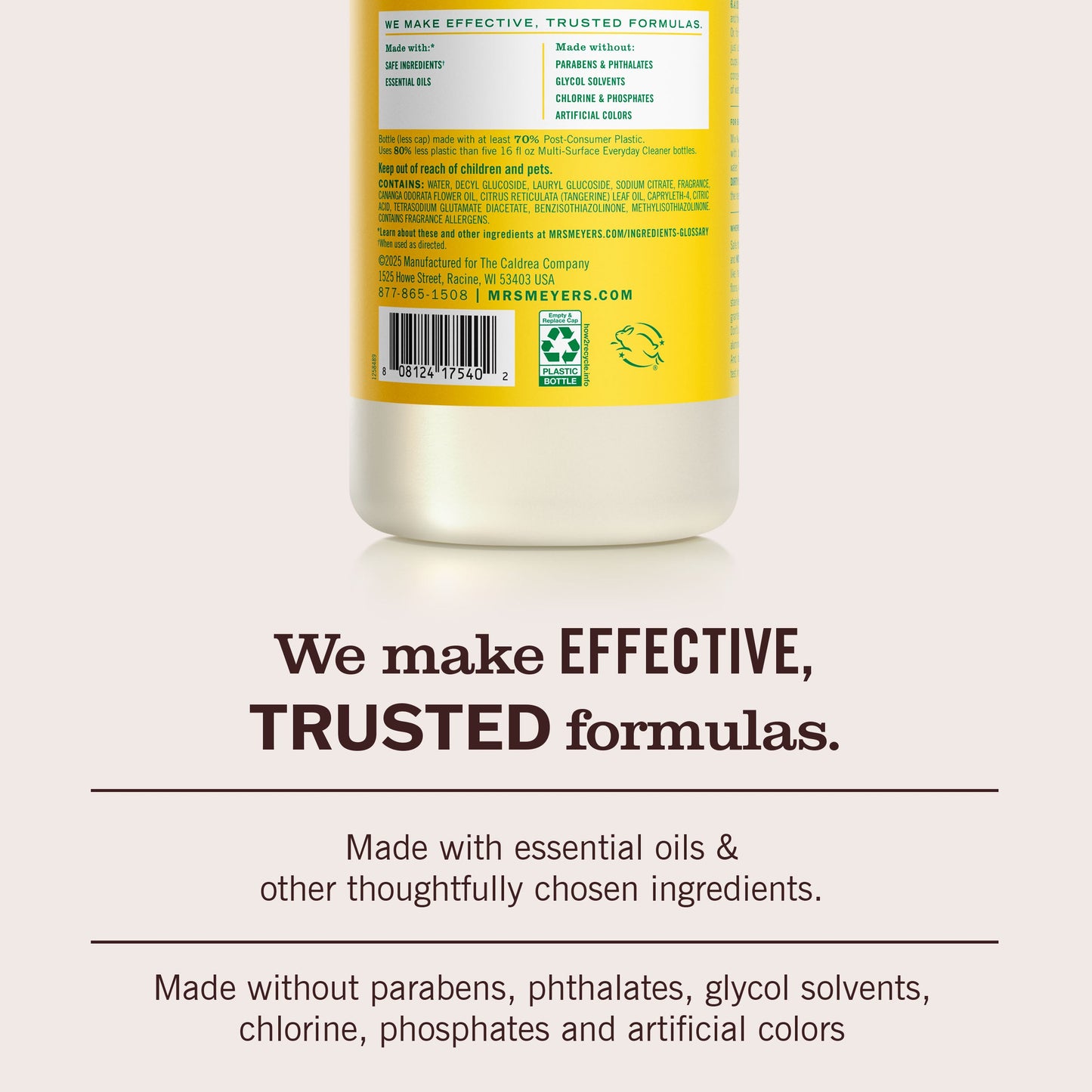 Mrs. Meyer's Clean Day Honeysuckle Multi-Surface Concentrate Home Care
