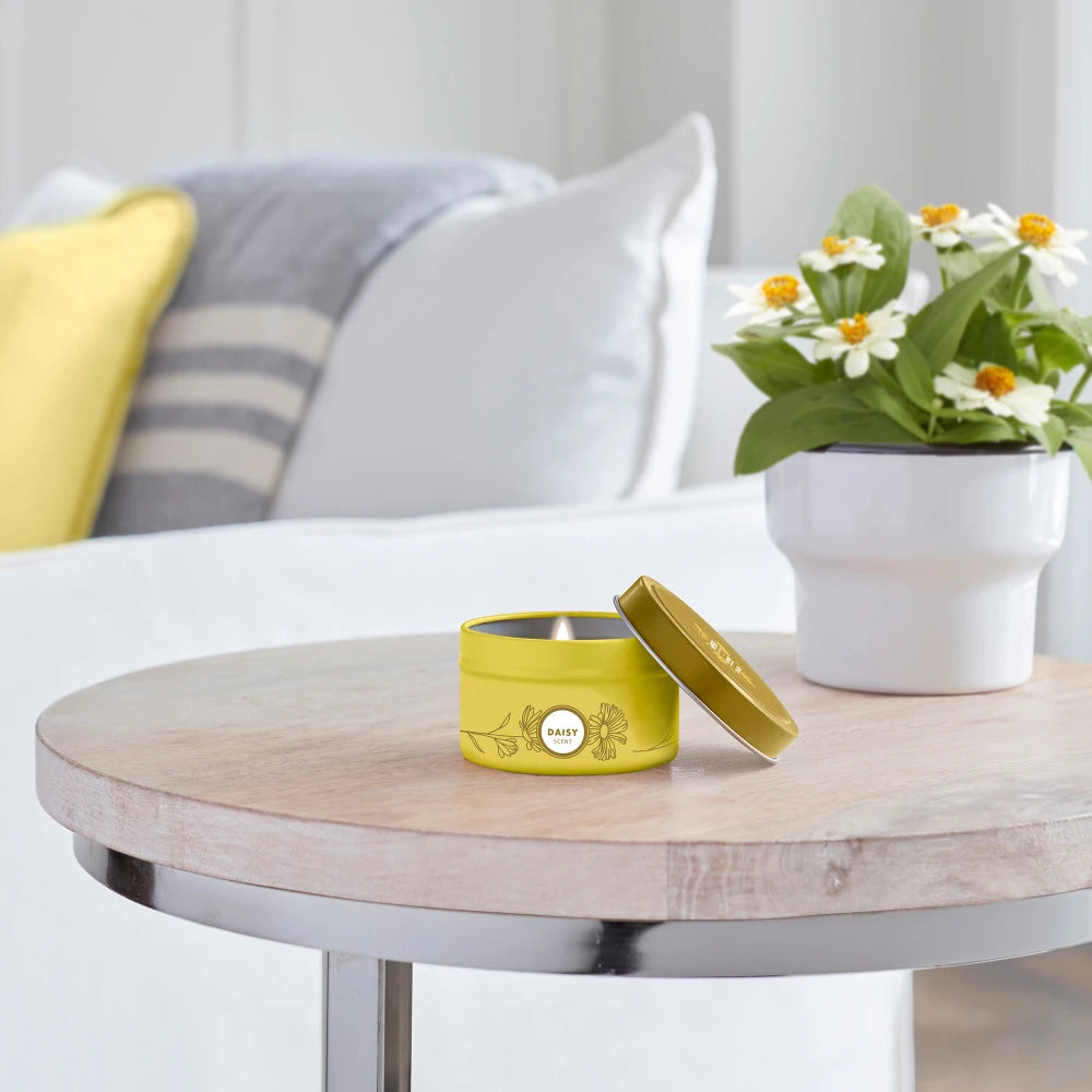 Mrs. Meyer's Clean Day Daisy Scented Tin Candle