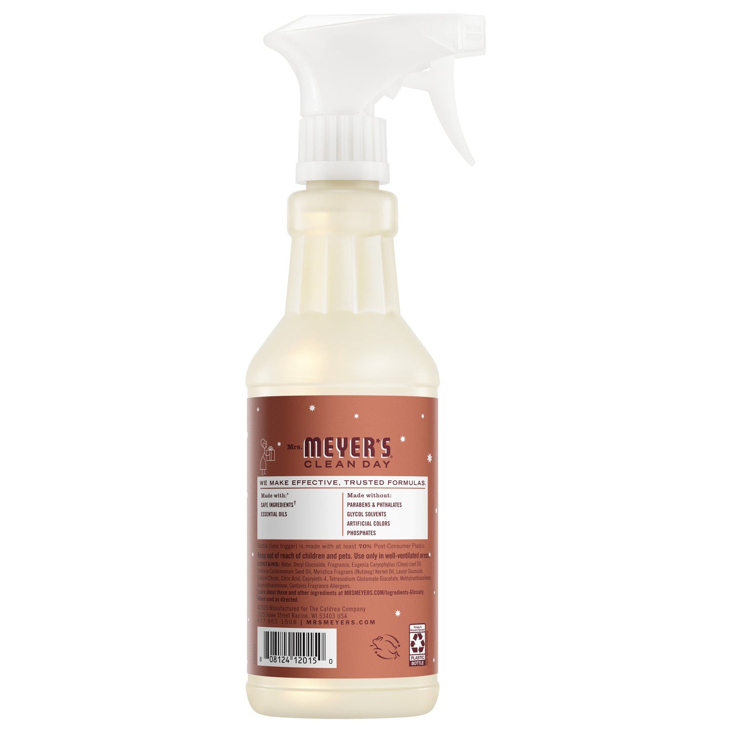 Mrs. Meyer's Clean Day Gingerbread Multi-Surface Cleaner Bundle, 3-Count
