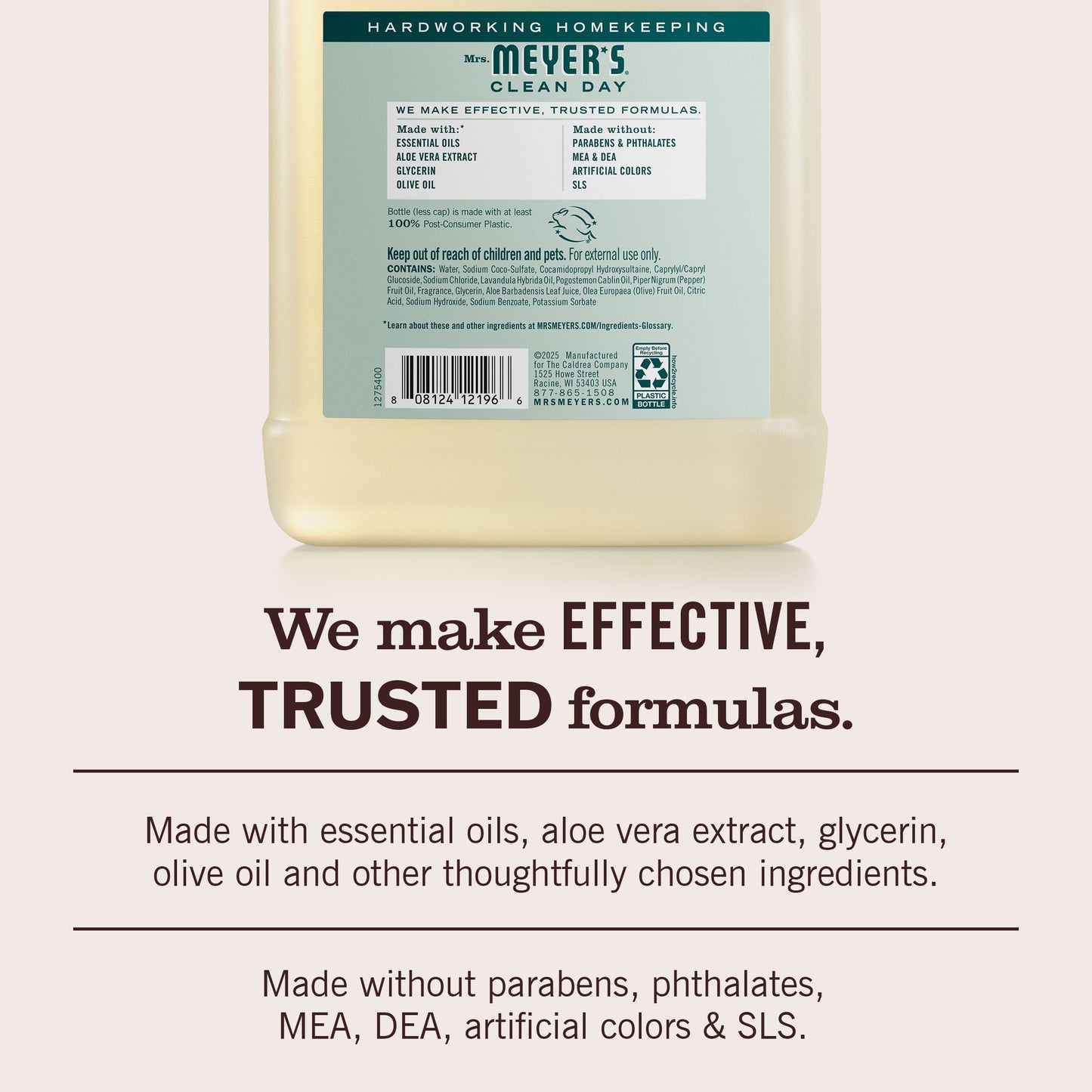 Mrs. Meyer's Clean Day Birchwood Liquid Hand Soap Refill Pouch