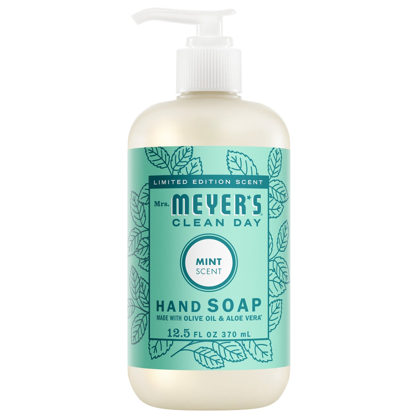 Mrs. Meyer's Clean Day Mint Liquid Hand Soap Home Essential