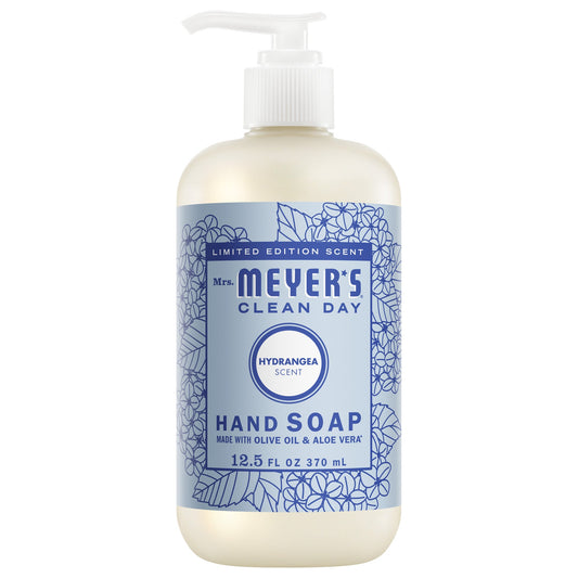 Mrs. Meyer's Clean Day Hydrangea Liquid Hand Soap Home Essential
