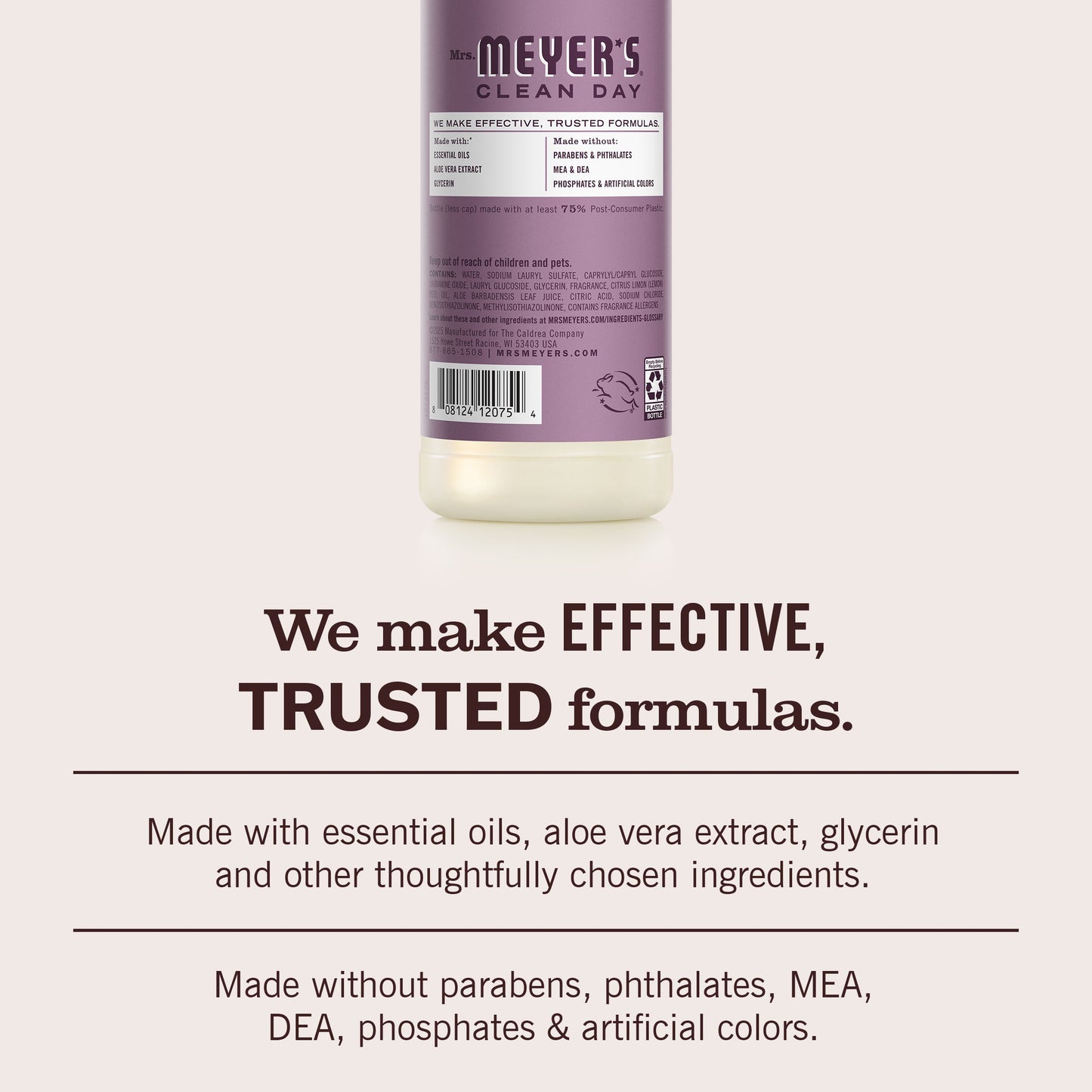 Mrs. Meyer's Clean Day Elderberry Dishwashing Liquid