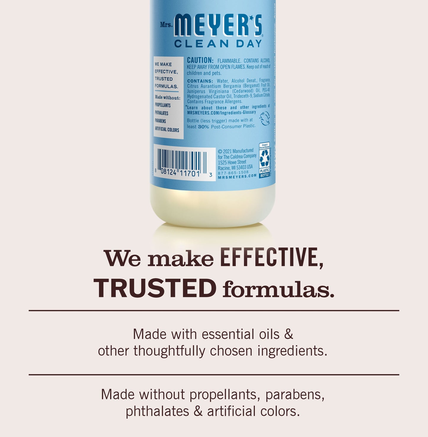 Mrs. Meyer's Clean Day Rain Water Room Freshening Spray