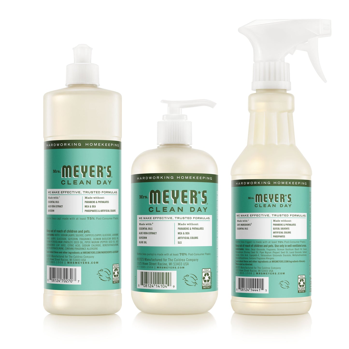Mrs. Meyer's Clean Day Basil Kitchen Basics Starter Set