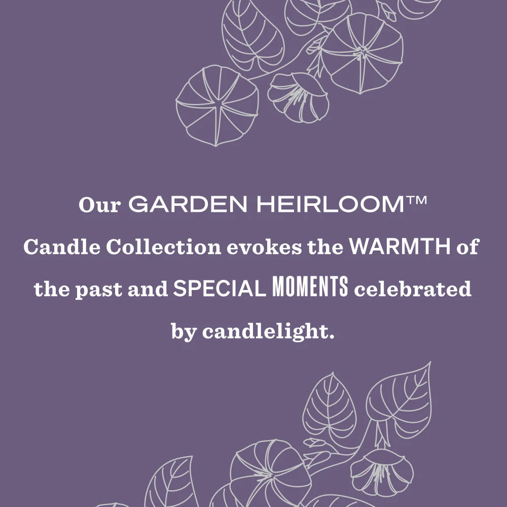 Mrs. Meyer's Clean Day Moonflower Garden Heirloom Candle Home Essential