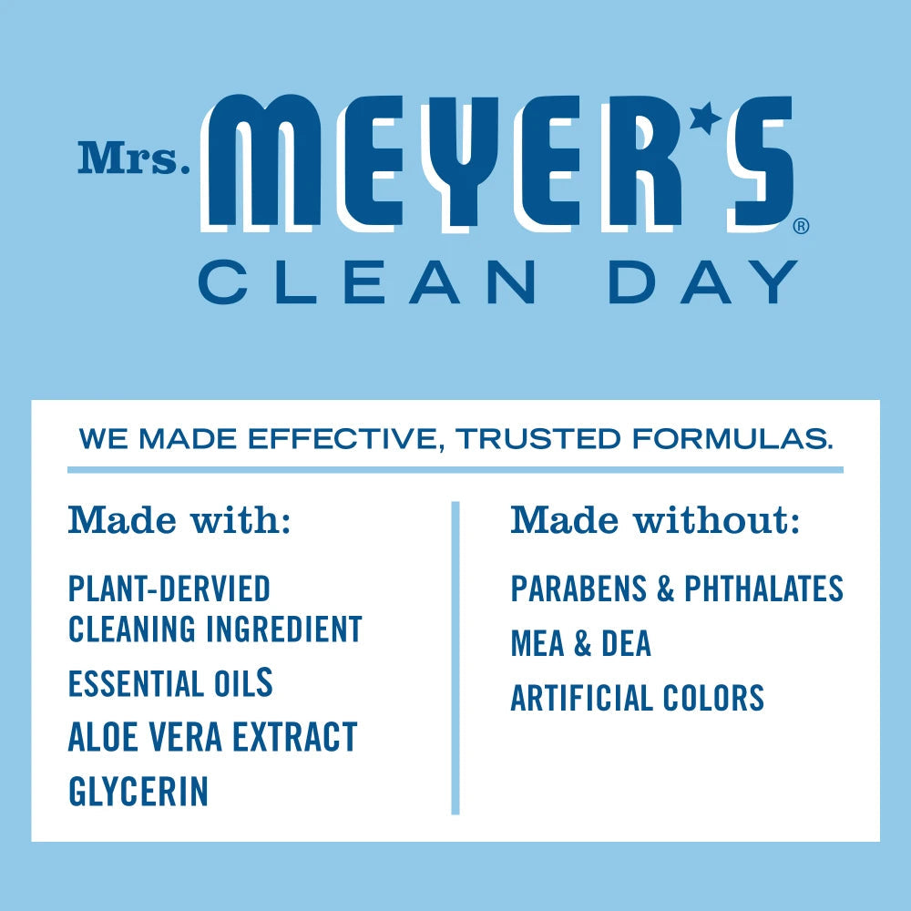 Mrs. Meyer's Clean Day Rain Water Dish Soap Refill Home Essential