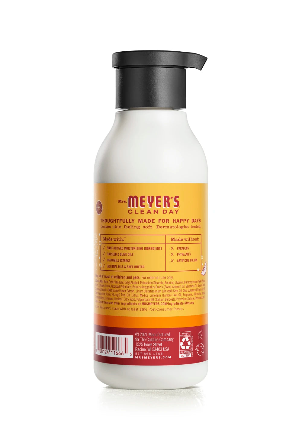 Mrs. Meyer's Clean Day Clementine Body Lotion Home Essential