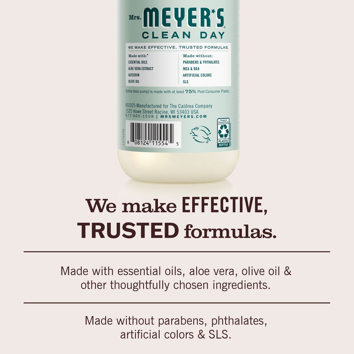 Mrs. Meyer's Clean Day Birchwood Liquid Hand Soap Home Essential