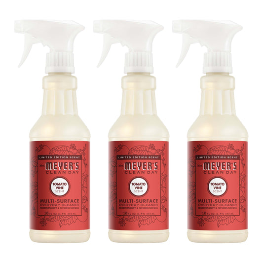 Mrs. Meyer's Clean Day Tomato Vine Multi-Surface Cleaner Bundle, 3-Count