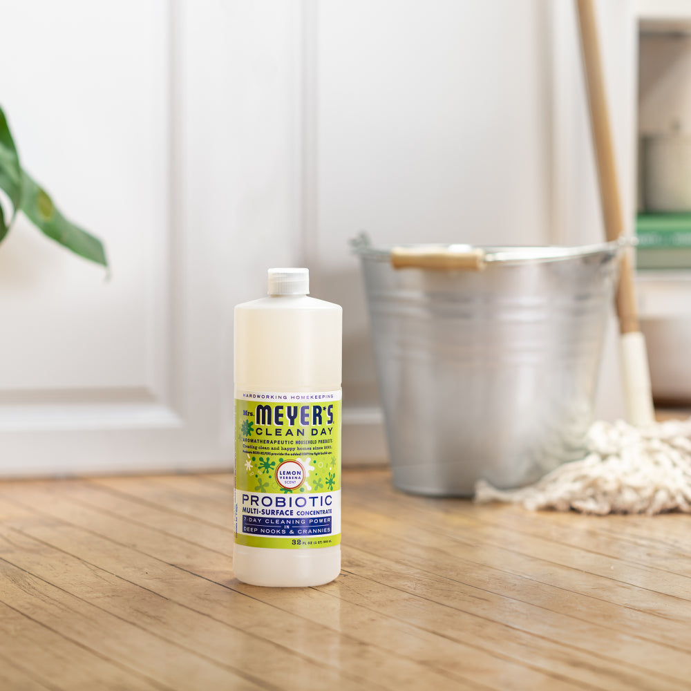 Mrs. Meyer's Clean Day Lemon Verbena Probiotic Multi-Surface Concentrate Home Care