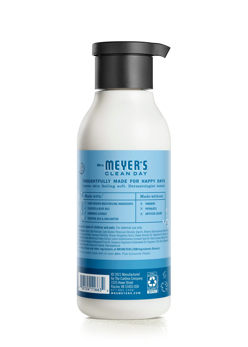 Mrs. Meyer's Clean Day Rain Water Body Lotion Home Essential