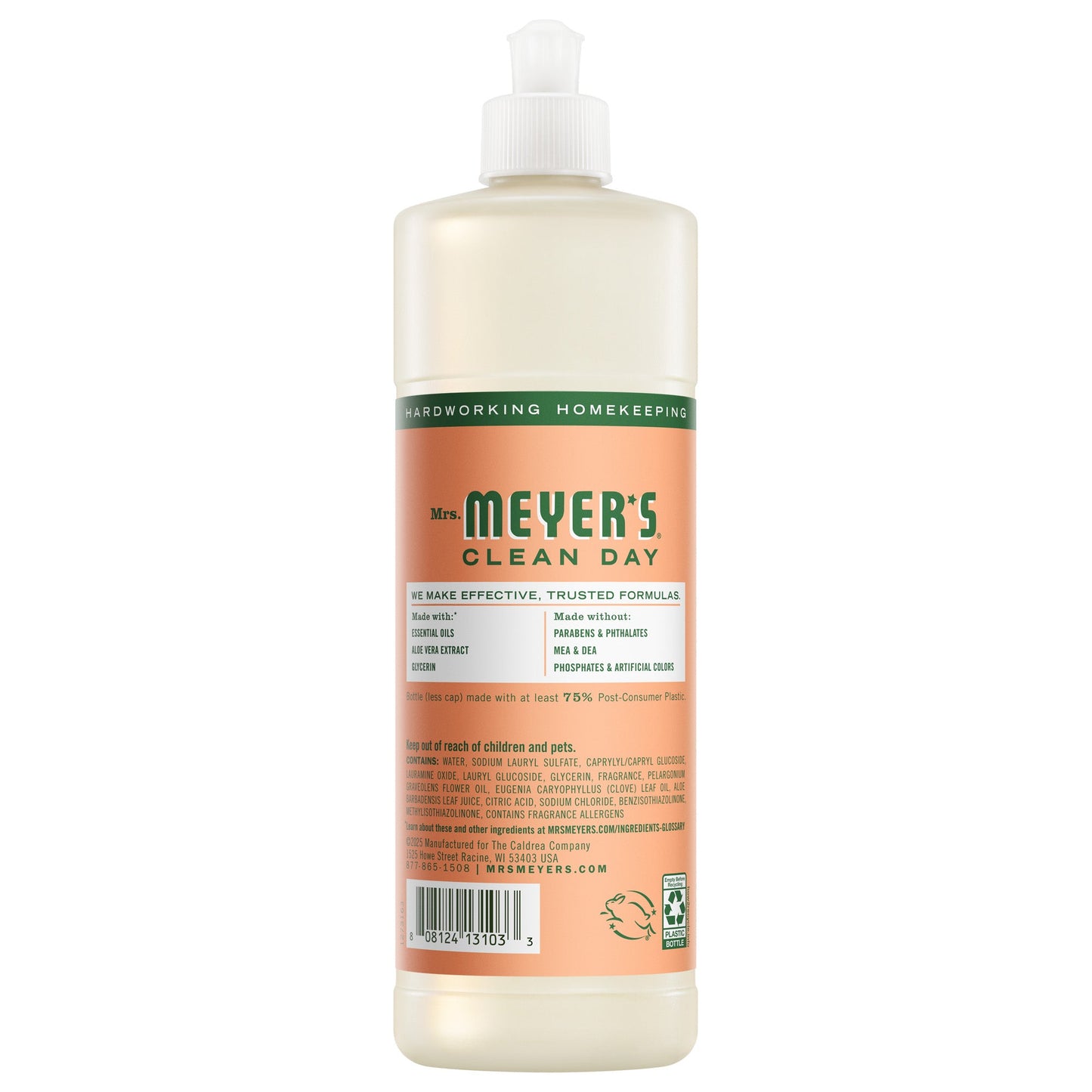 Mrs. Meyer's Clean Day Geranium Dishwashing Liquid