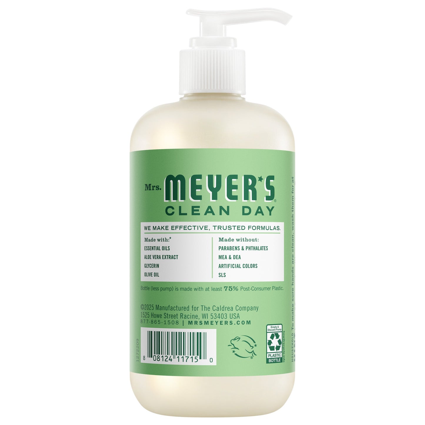 Mrs. Meyer's Clean Day Cucumber Liquid Hand Soap Home Essential