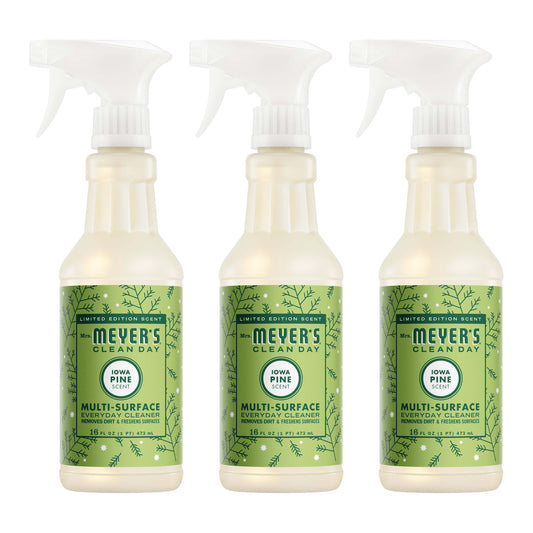 Mrs. Meyer's Clean Day Iowa Pine Multi-Surface Cleaner Bundle, 3-Count